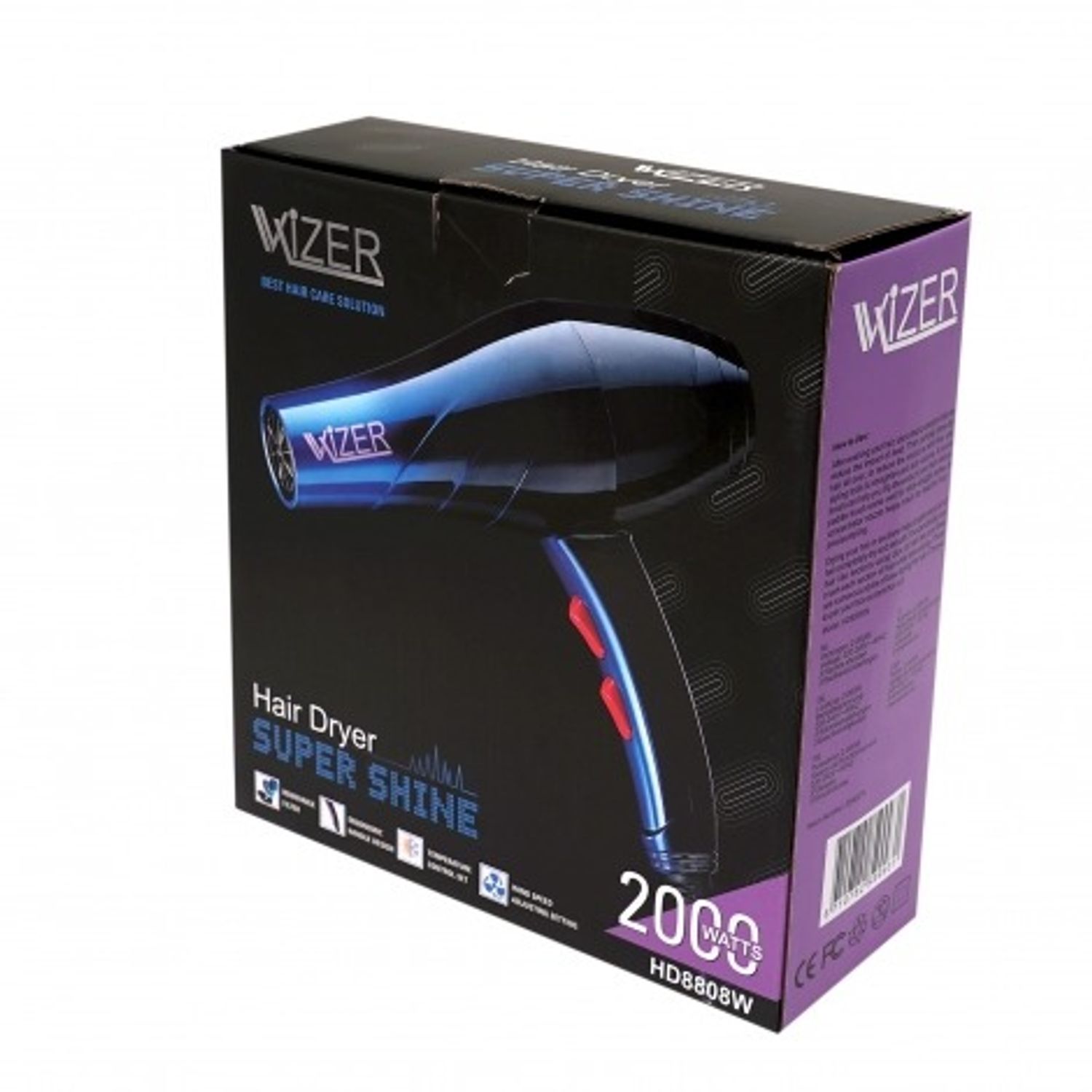 Uscator de par cu filtru si 4 trepte de temperatura fotografia produsului View 2 L