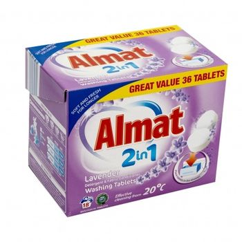 Tablete 2 in 1 pentru spalat haine lavanda Almat, 36 spalari, 1.17 kg Almat imagine noua 2022