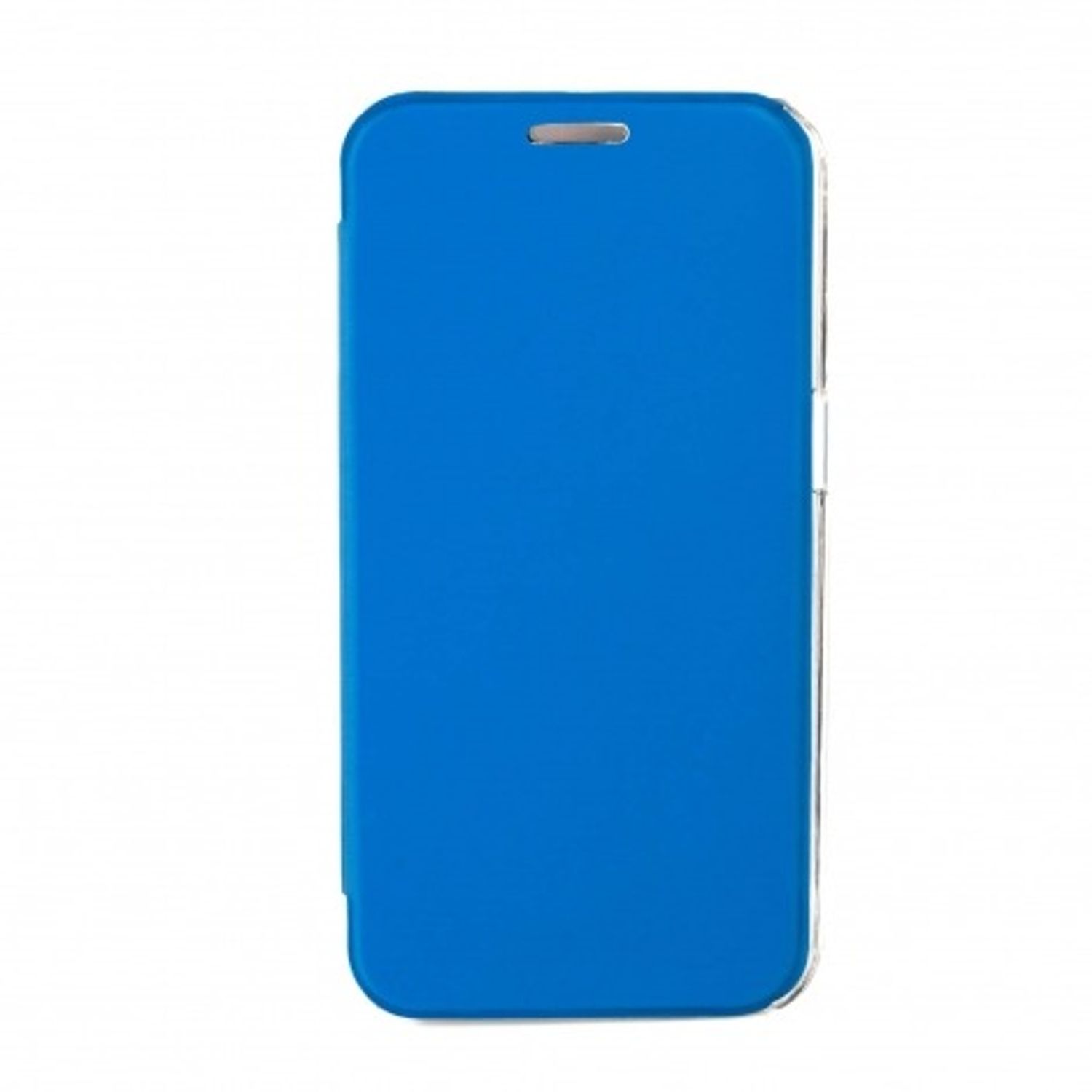 Husa Flip Cover pentru Samsung Galaxy S7, Hama Clear Booklet, Albastru fotografia produsului