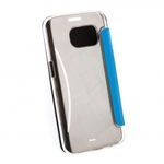 Husa Flip Cover pentru Samsung Galaxy S7, Hama Clear Booklet, Albastru fotografia produsului View 3 S