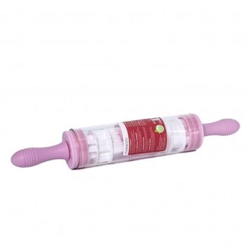 Sucitor din plastic + 9 accesorii ernesto, roz