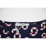 Bluza lejera cu model, bumbac Tom, Marine 38, dama fotografia produsului View 3 S