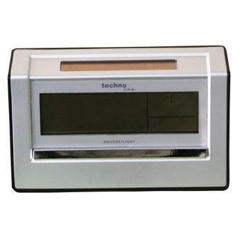 Ceas solar techno line cu termometru si alarma