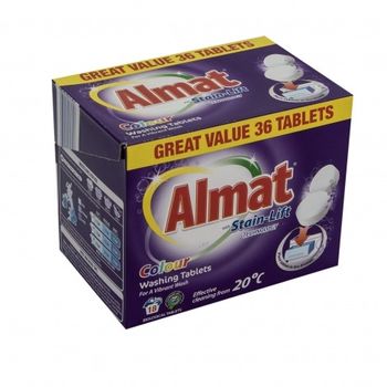 Tablete anti-pete bio pentru spalat haine colorate Almat, 36 spalari, 1.17 kg AI & E imagine 2022 caserolepolistiren.ro