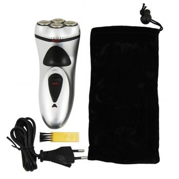 Aparat de ras dunlop supreme-4, 4 capete, pop-up trimmer, gri