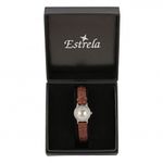 Ceas de mana Estrela, analogic, mecanism quartz, Maro, pentru femei fotografia produsului View 2 S