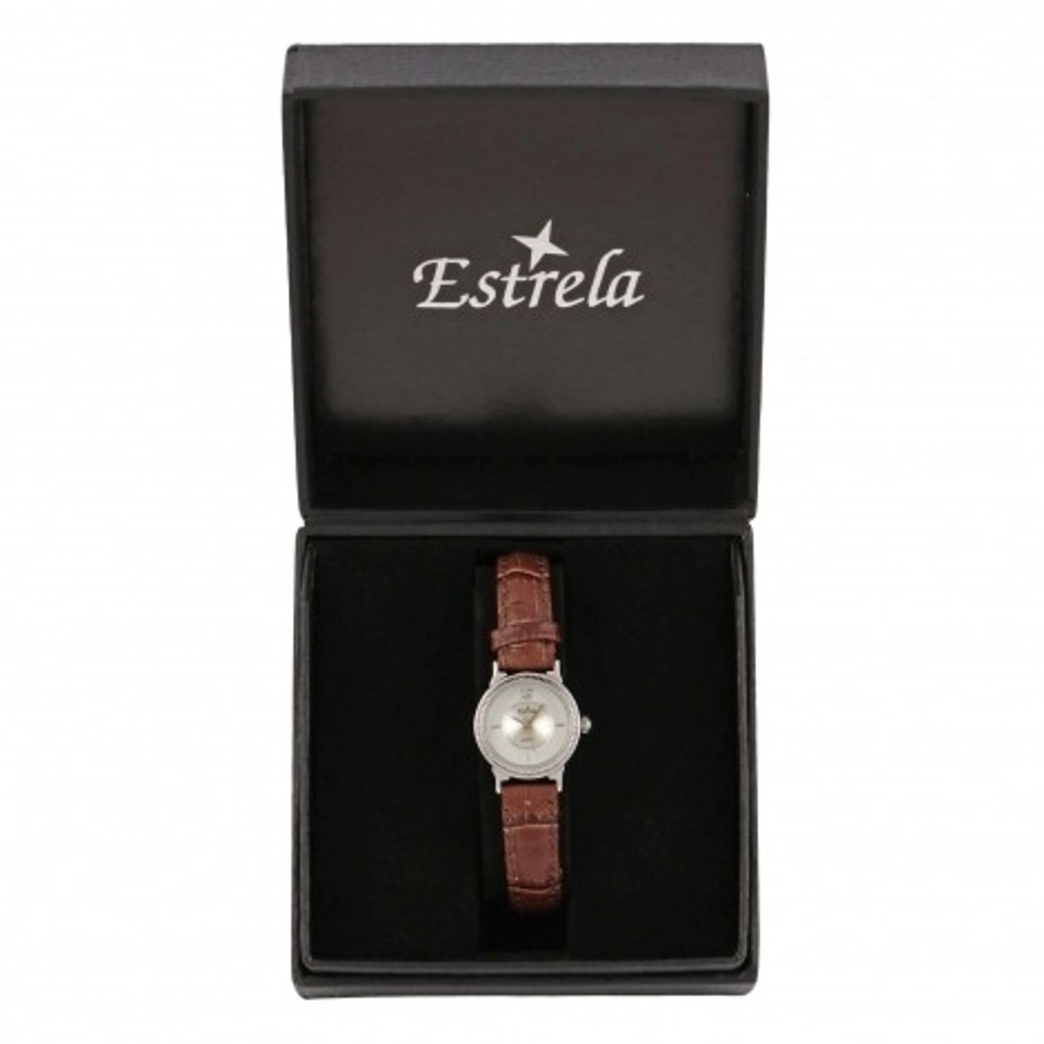 Ceas de mana Estrela, analogic, mecanism quartz, Maro, pentru femei fotografia produsului View 2 L