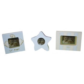 Rama foto, stea,10.5 x 10.5 x 1.5 cm, blue