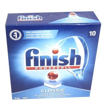 Detergent pentru masina de spalat vase Finish Classic, 10 tablete, 163g, Albastru elefant.ro imagine noua 2022