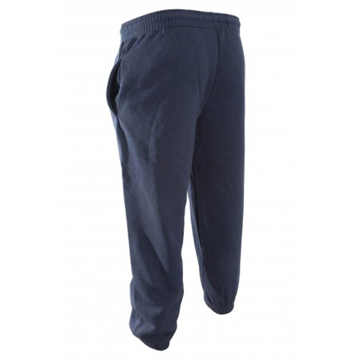Pantaloni vatuitii copii, bumbac, albastru, 140 fotografia produsului View 2 L