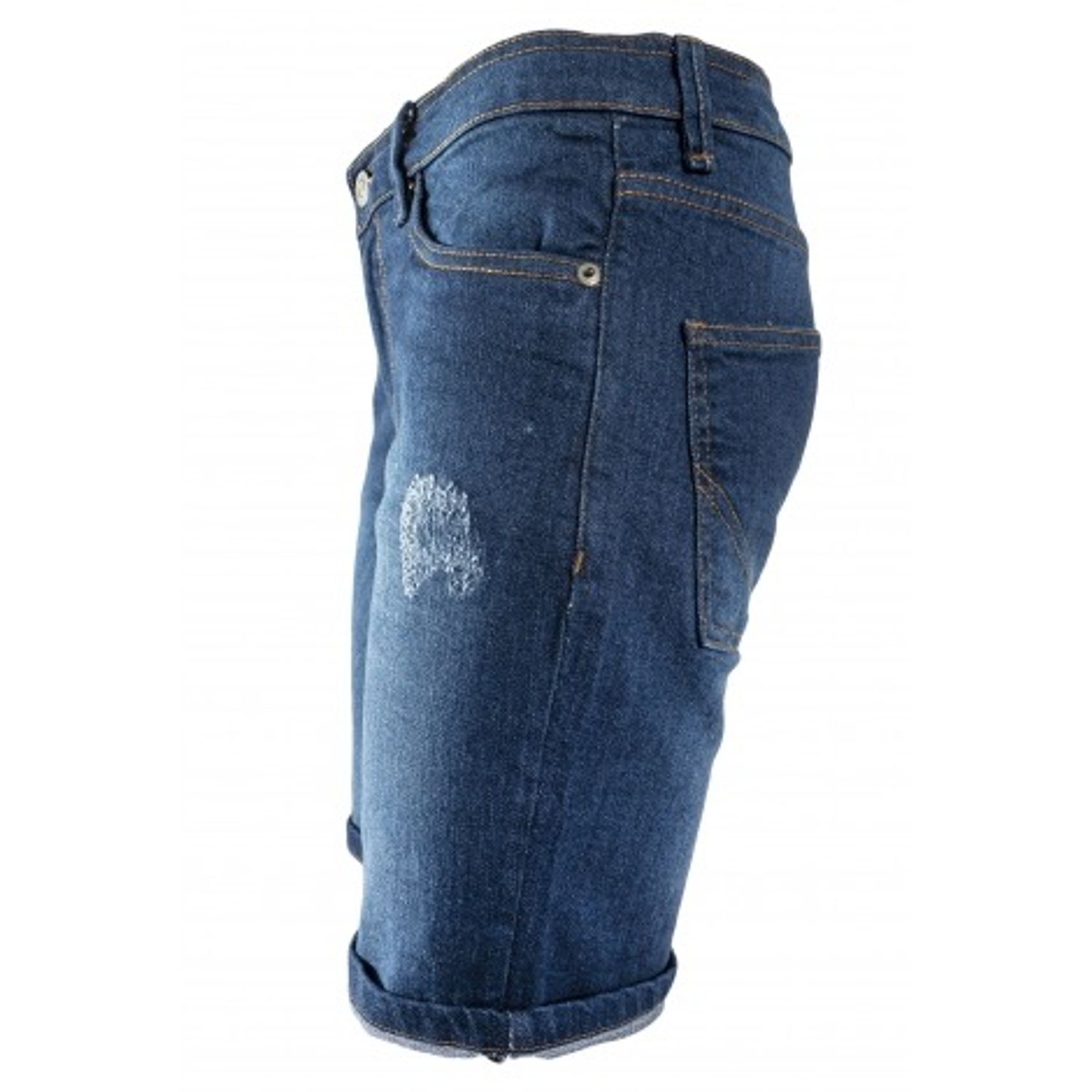 Pantaloni scurti TPR, denim, pentru barbati, albastru, 32 fotografia produsului View 3 L