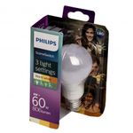 Bec cu led Philips, E27, 8W (60W), 806 lm, A+, lumina alba fotografia produsului View 2 S