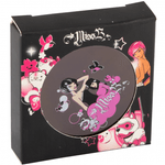 Oglinda de poseta Miss B, Neagra cu desen roz fetita fotografia produsului View 3 S
