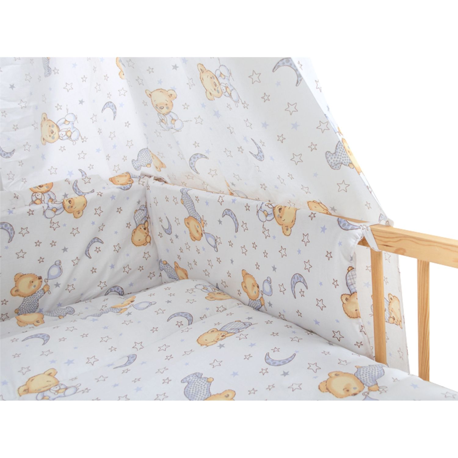 Baldachin MyKids TEDDY STELUTE GRI M2 fotografia produsului View 3 L