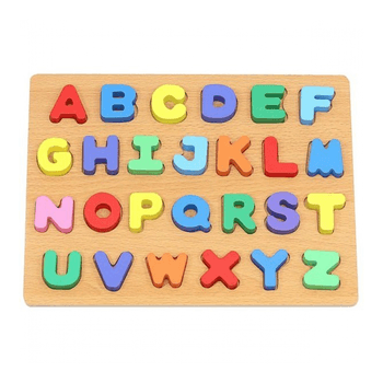 Puzzle lemn alfabet iso trade my17427