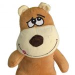 Jucarie de plus ursulet La Pelucheria, maro, 30 cm fotografia produsului View 3 S