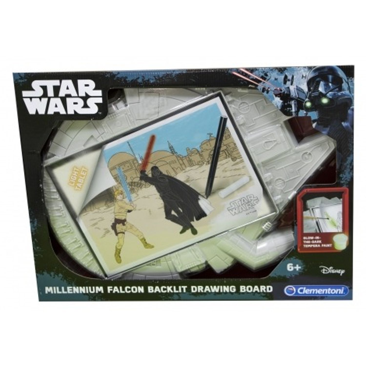 Tabla de desenat Star wars, 29.5 x 20.5 x 4 cm, Multicolor fotografia produsului