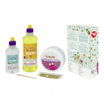 Slime Set XL DIY Ã¢ Stralucire Aurie Tuban TU3174