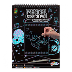 Caiet A4 Fise Razuibile Magical Scratch Pad Grafix GR220009_Holografic fotografia produsului