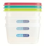Set 3 recipiente hrana copii Colours and Flavours BebeduE 80210 fotografia produsului View 3 S