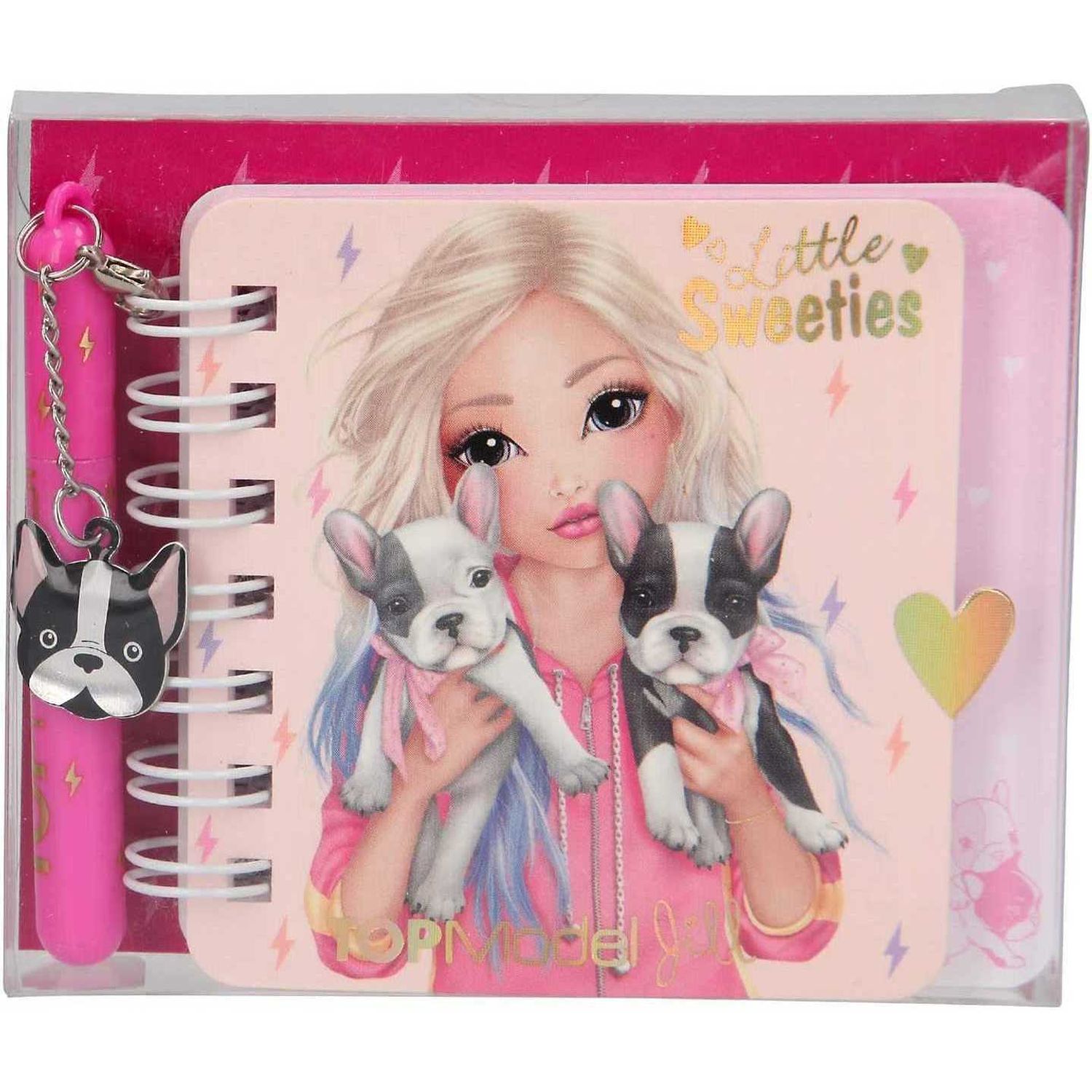 Mini carnetel cu pix Top Model Depesche PT6733_Little_Sweeties fotografia produsului View 2 L
