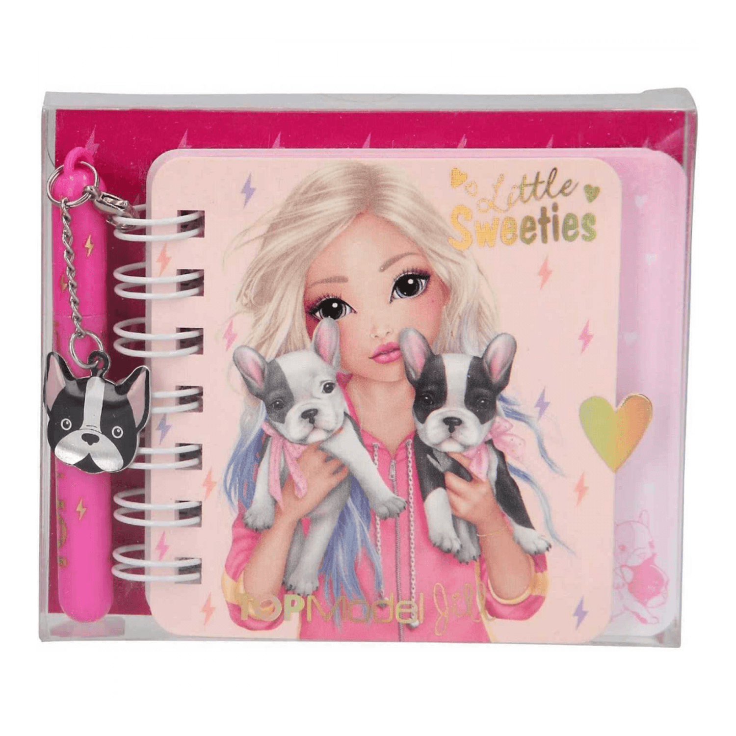 Mini carnetel cu pix Top Model Depesche PT6733_Little_Sweeties fotografia produsului