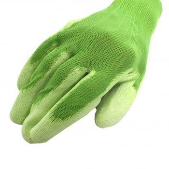 Set 2 perechi manusi de protectie, work zone, marime universala, culoare verde