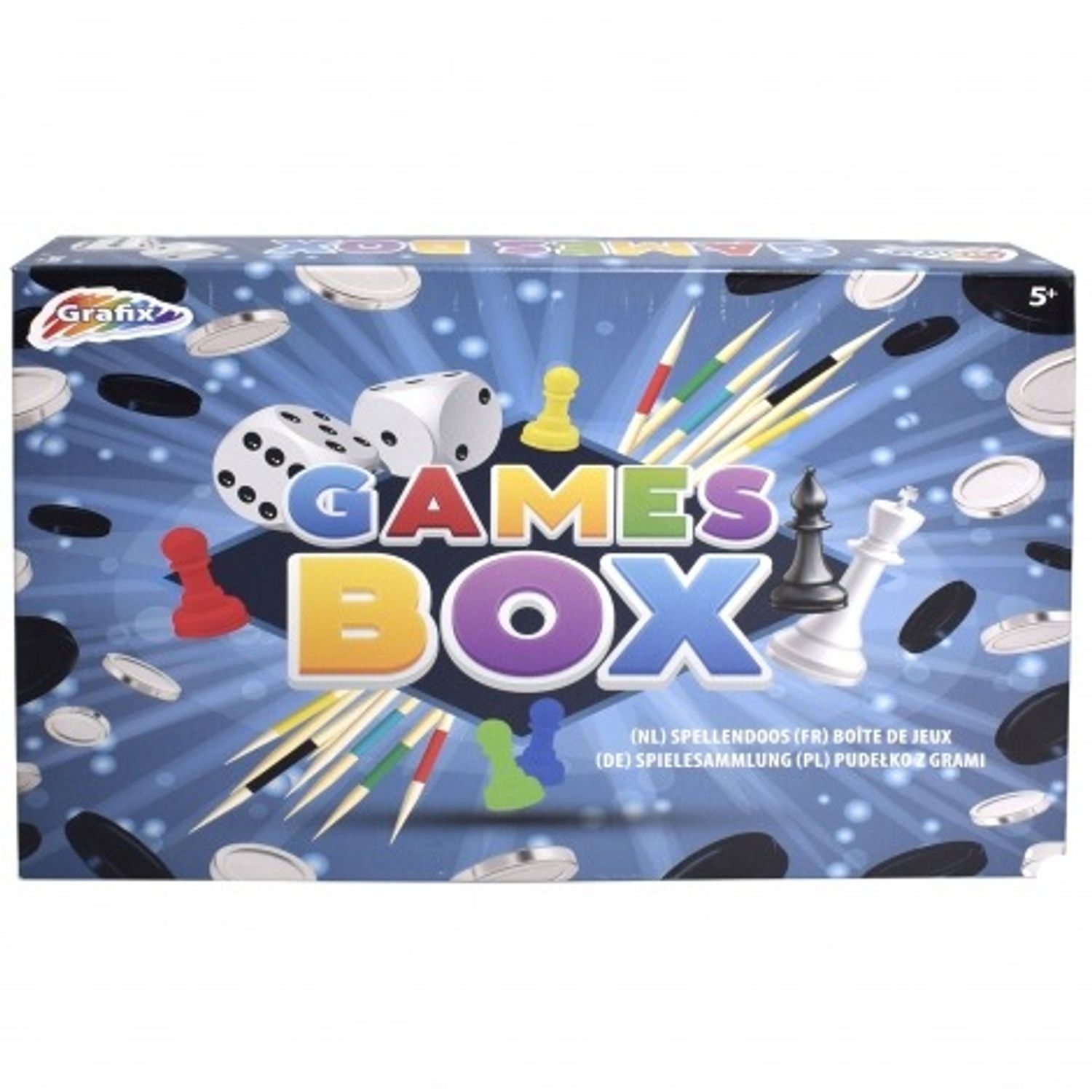 Joc de societate, Grafix, games box, colectie de jocuri fotografia produsului