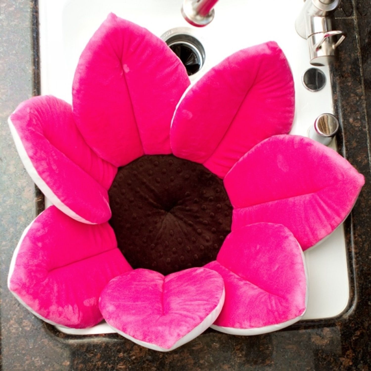 Cadita de plus si salteluta de joaca BloomingBath BB100 fotografia produsului View 4 L