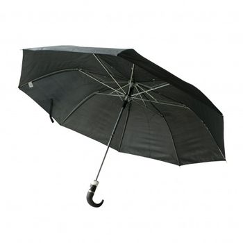Umbrela manuala baston ai&e, Ø93 cm, neagra