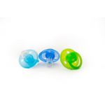 Set 3 Suzete Bebelusi Baby Pure, Multicolore fotografia produsului View 2 S