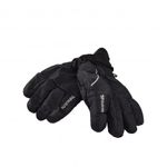 Manusi copii ski cu arici Thinsu late, negre fotografia produsului