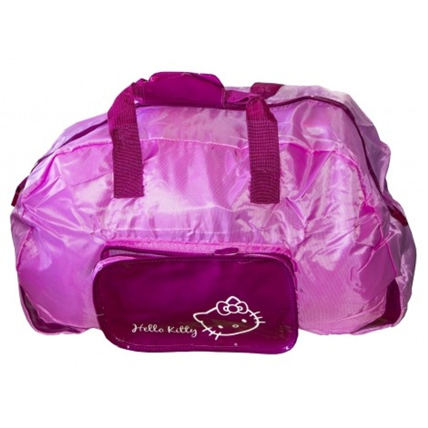 Geanta sport pliabila hello kitty, roz fotografia produsului