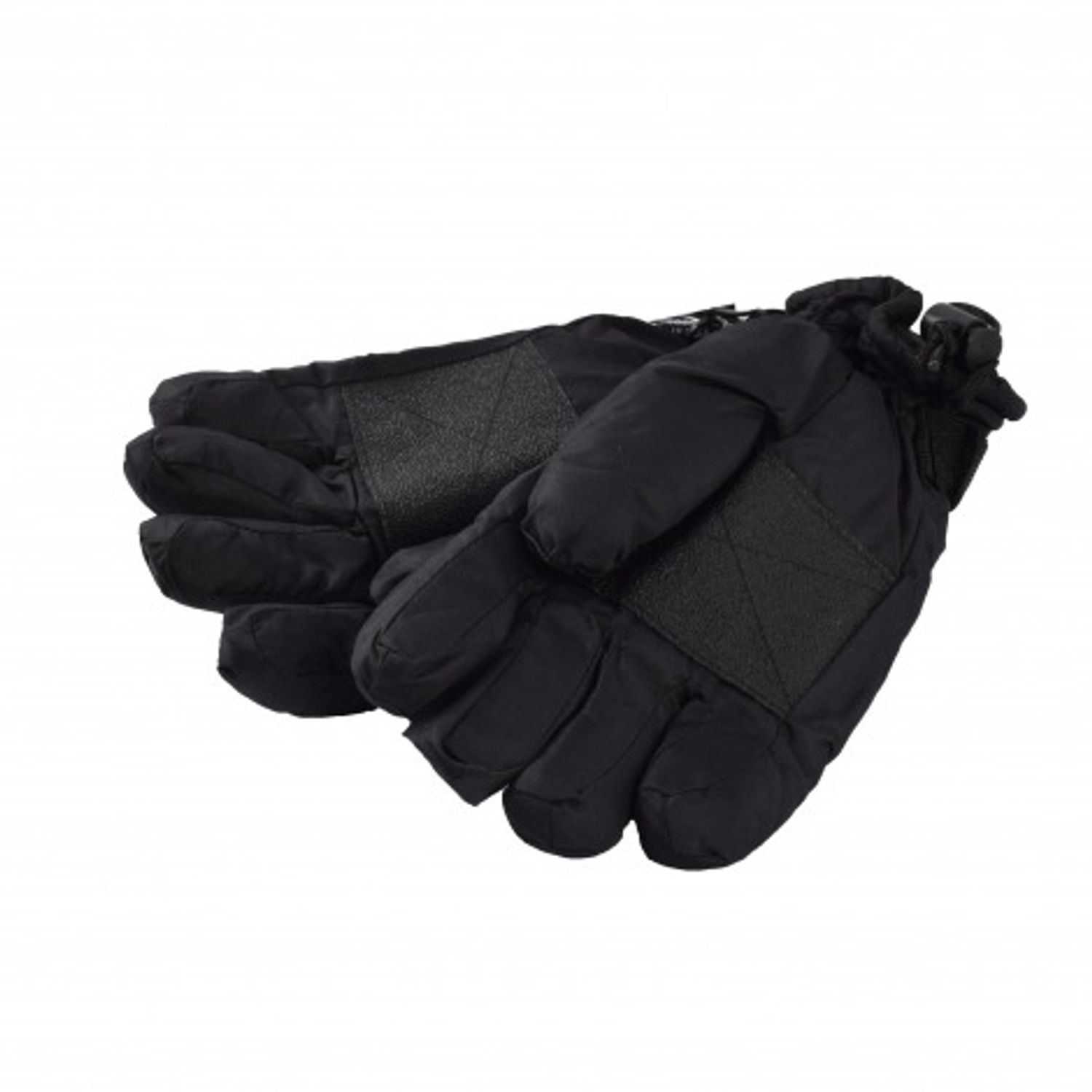 Manusi copii ski cu arici Thinsu late, negre fotografia produsului View 3 L