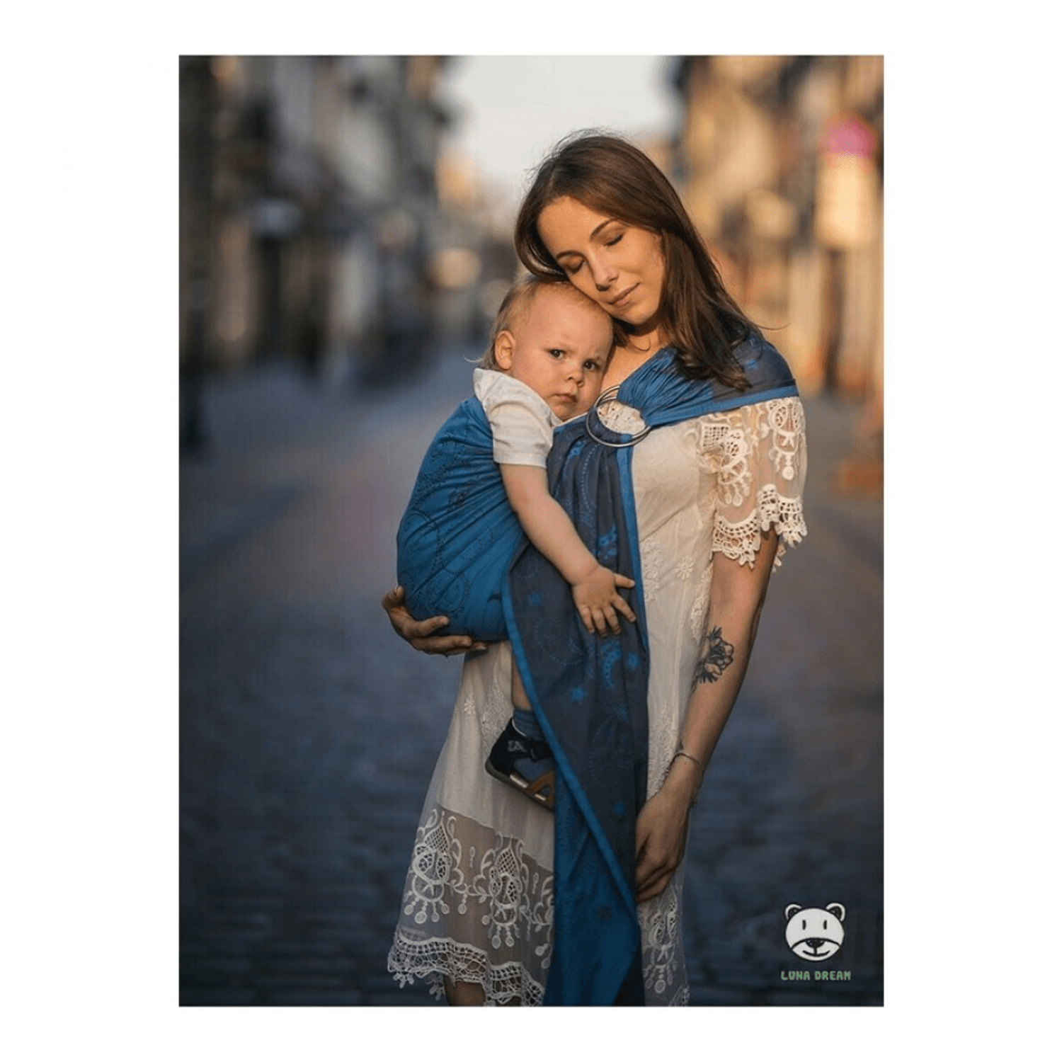 Luna Dream - Sling cu inel 2.1 m, Weave Jacquard fotografia produsului