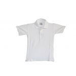 Tricou polo bumbac Hunter, pentru baieti, alb, 26 fotografia produsului