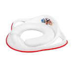 Reductor wc moale copii MyKids Bing Alb-Rosu fotografia produsului