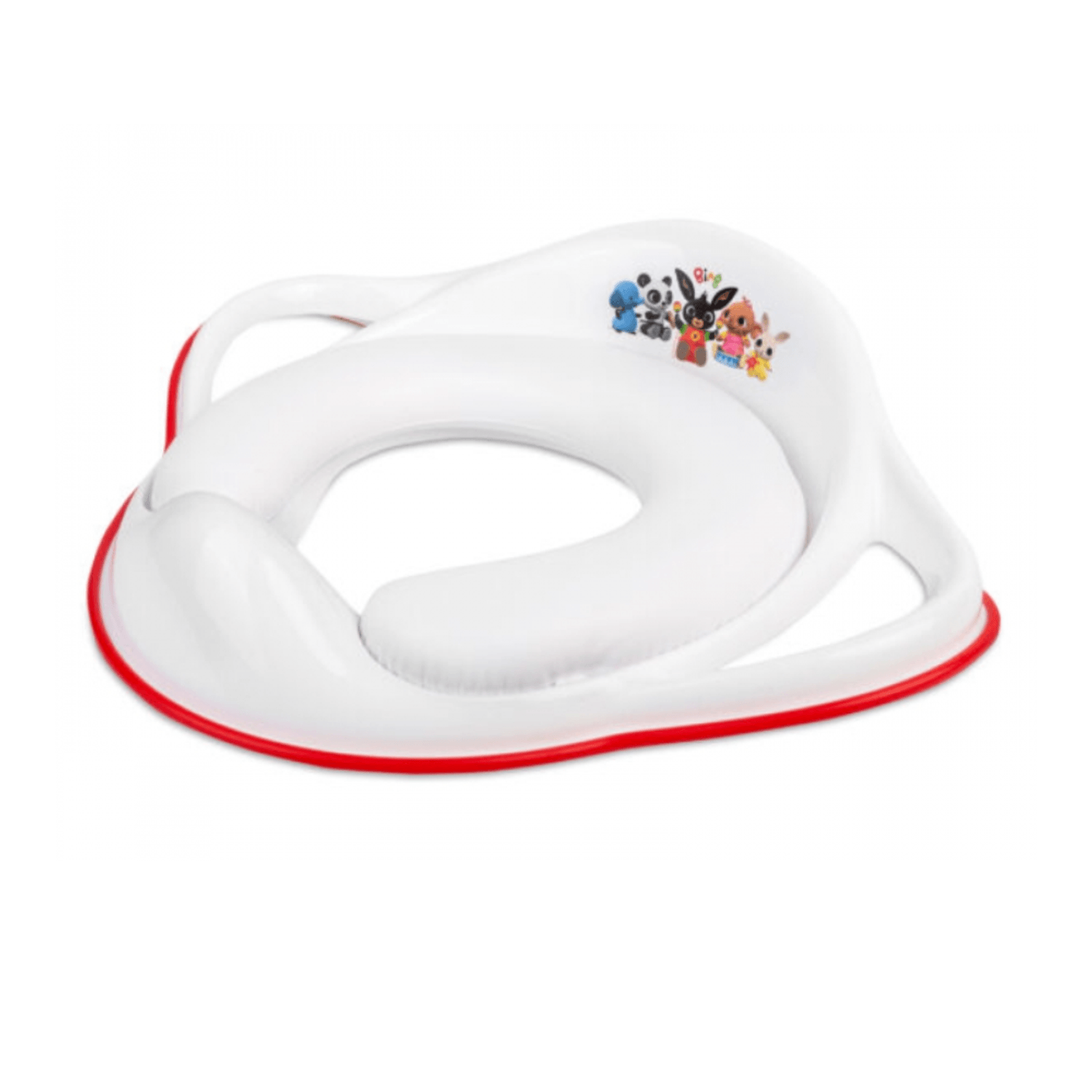 Reductor wc moale copii MyKids Bing Alb-Rosu fotografia produsului