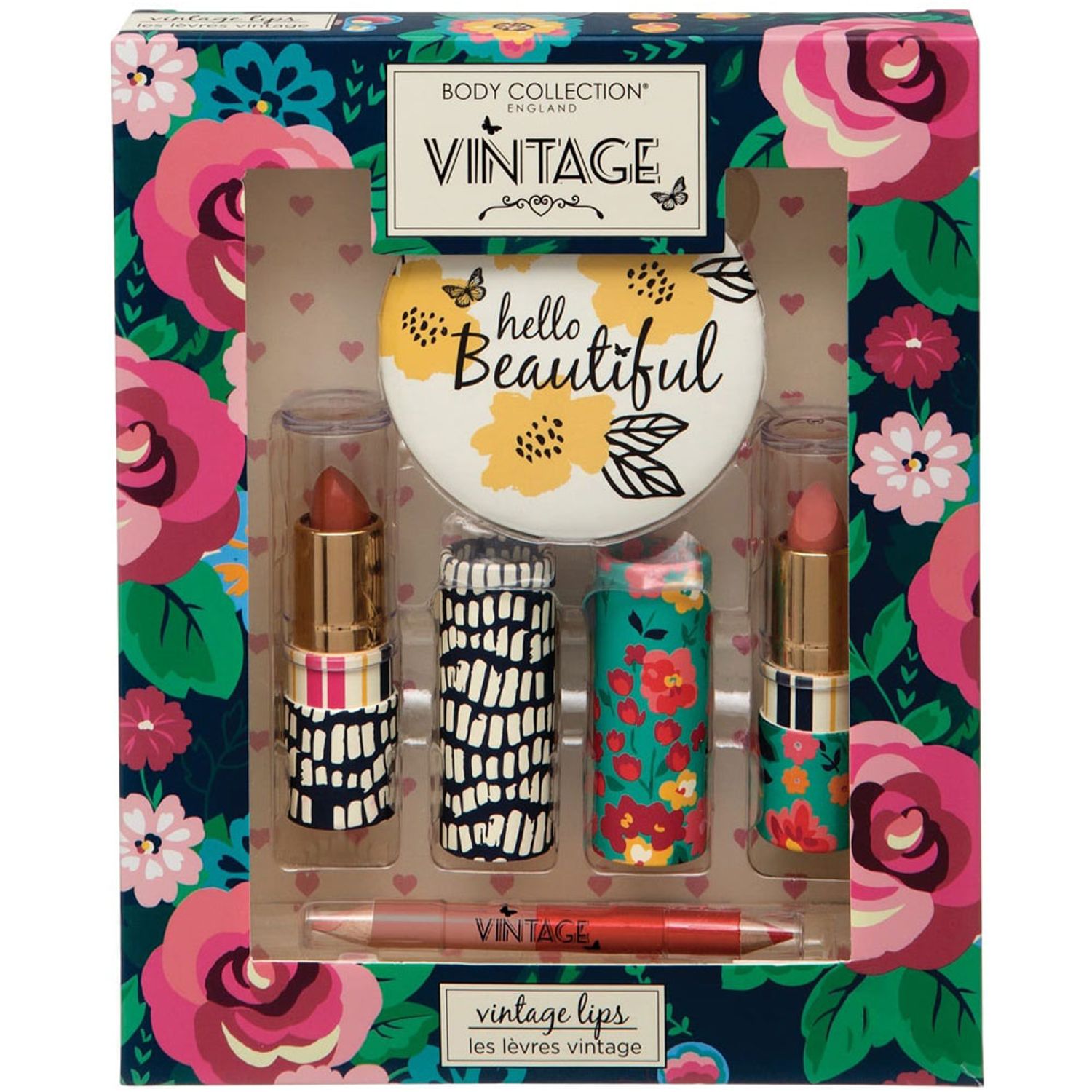 Set Cadou pentru Buze Body Collection Vintage Lips Set fotografia produsului