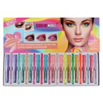 Set Multifunctional IMAN OF NOBLE, 24 Culori, Rezistente la transfer, Fluorescence Color fotografia produsului