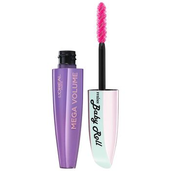 Rimel l oreal paris miss baby roll mega volume mascara, lilac, 9.1 ml