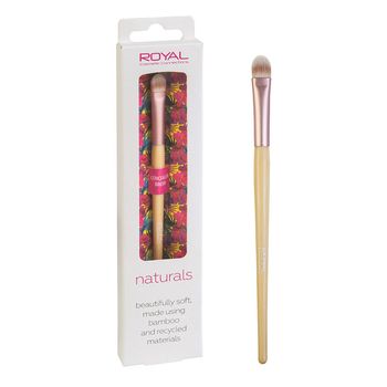 Pensula din bambus pentru aplicarea corectorului royal natural concealer brush, 100% eco-friendly
