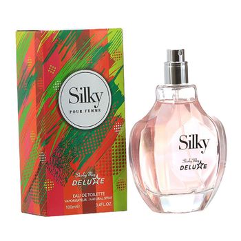 Apa de toaleta shirley may deluxe, silky, dama, edt, 100 ml