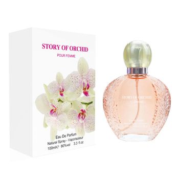 Apa de Parfum Story Of Orchid Fine Perfumery Eau De Parfum, Ladies EDP, 100 ml elefant.ro