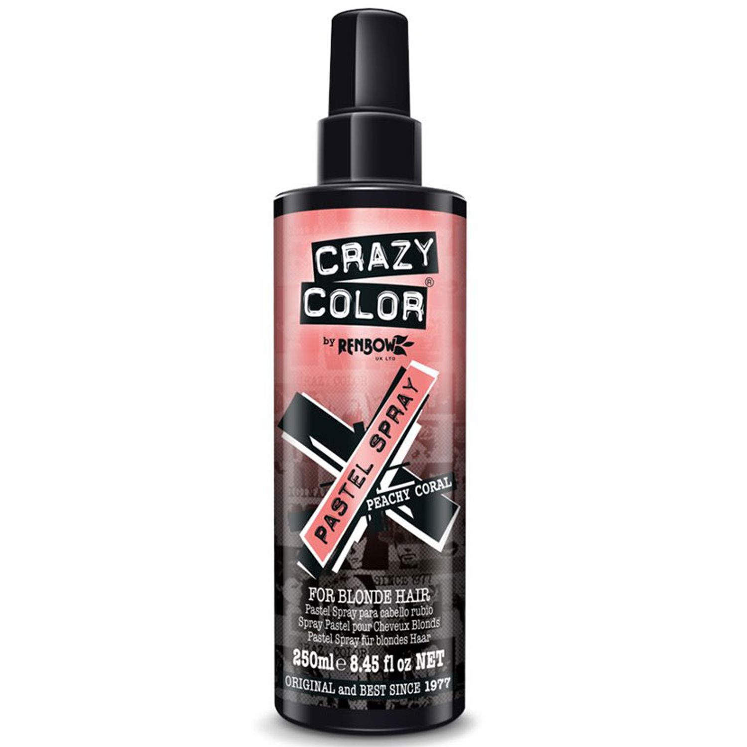 Crazy Color Spray Colorant Pentru Parul Blond Crazy Color Pastel