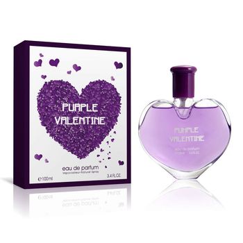 Apa de Parfum Purple Valentine Fine Perfumery Eau De Parfum, Ladies EDP, 100 ml elefant.ro