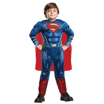 Costum superman deluxe justice league pentru baieti