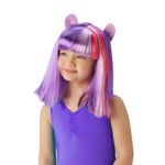 Peruca pentru copii, Twilight Sparkle, mov, marime universala fotografia produsului