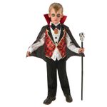 Costum Dracula, pentru baieti, Marime 128 cm, Varsta 7-8 ani fotografia produsului