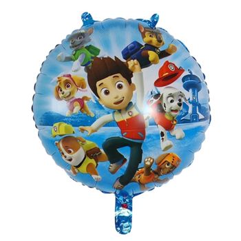 Balon folie patrula catelusilor, 45 x 45cm